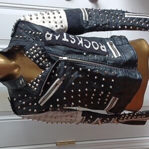 Robert Phillipe fancy motorbike  jacket